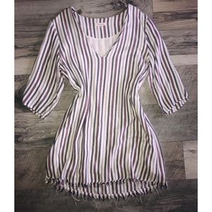 Striped Shift Dress